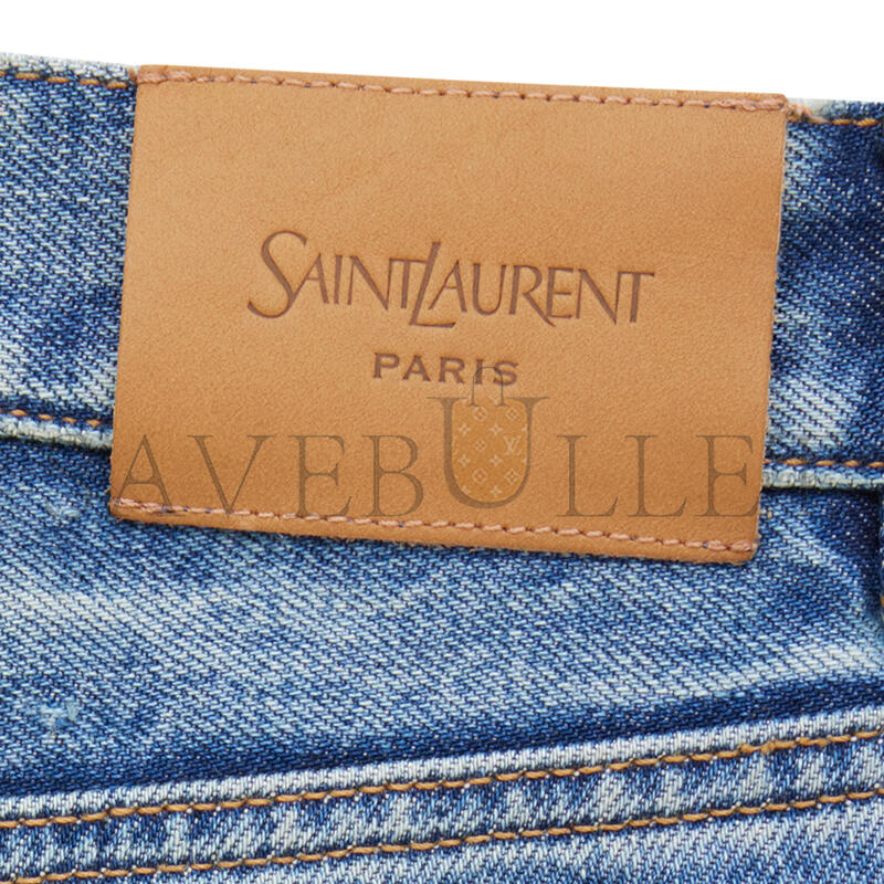 YSL V-WAIST LONG BAGGY JEANS 834135Y28EA4093 YSL V-WAIST LONG BAGGY JEANS 834135Y28EA4093